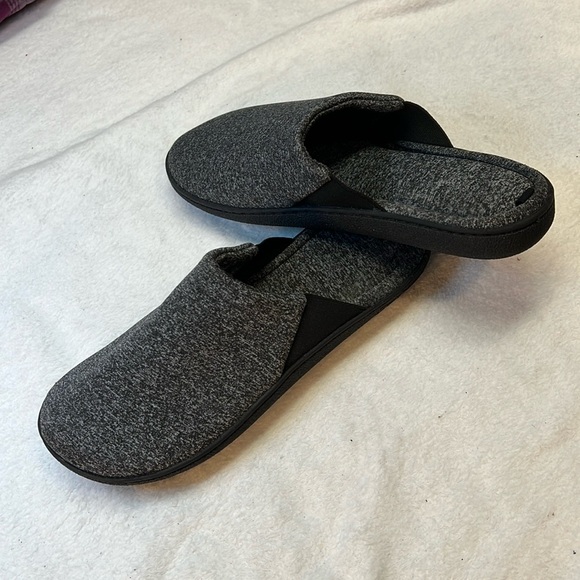 DEARFORM MENS SLIPPERS LARGE 9-10. EUC. Measures 11” long. - Picture 1 of 5